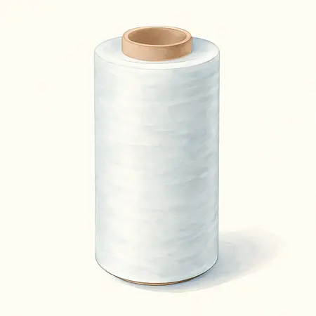 Water color illustrative image of a generic 18 in. x 1470 ft. High Performance Stretch Wrap