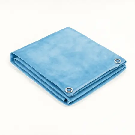 Water color illustrative image of a generic HFT 19 ft. x 29 ft. 4 in. Blue All-Purpose/Weather-Resistant Tarp