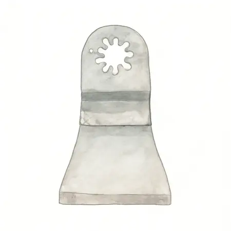 Water color illustrative image of a generic 2-5/8 in. Wide Cutting Blade for Oscillating Multi-Tools