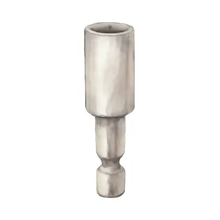 Water color illustrative image of a generic 2-7/8 in. Magnetic Bit Holder