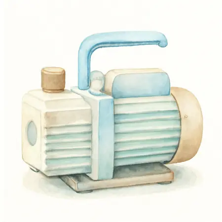 Water color illustrative image of a generic PITTSBURGH 2.5 CFM Vacuum Pump