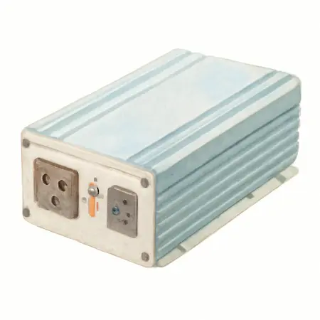 Water color illustrative image of a generic 2000 Watt Continuous/4000 Watt Peak Pure Sine Wave Power Inverter