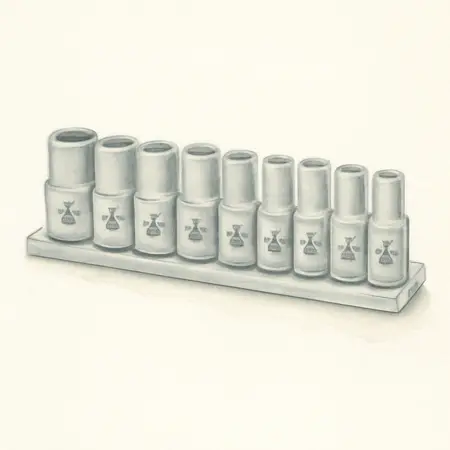 Water color illustrative image of a generic 3/8 in. Drive Metric Socket Set, 20-Piece