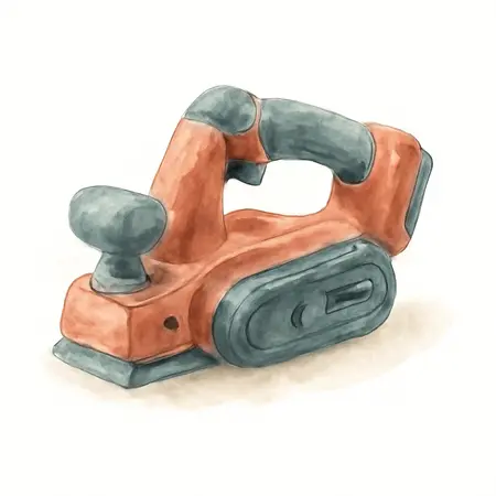 Water color illustrative image of a generic 20V Brushless Cordless 3 in. x 18 in. Belt Sander - Tool Only