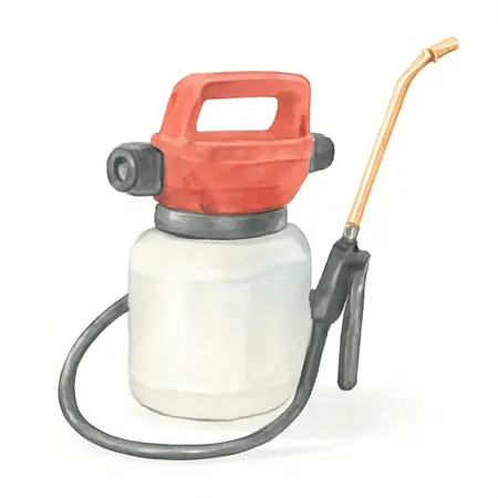 Water color illustrative image of a generic 20v Hypermax™ Lithium-Ion Cordless 1 Gallon Chemical Sprayer - Tool Only