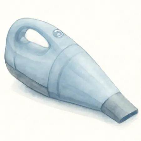 Water color illustrative image of a generic 20V Cordless Hand Vacuum with Floor and Crevice Tools – Tool Only