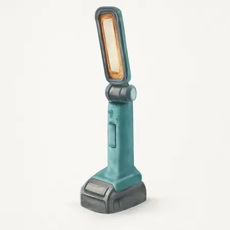 Water color illustrative image of a generic 20V Cordless 280 Lumen Stick Light – Tool Only