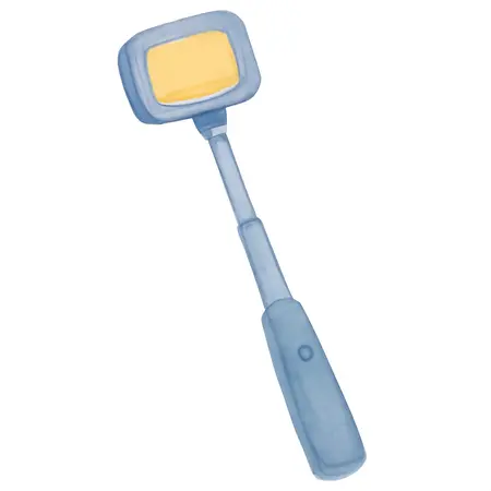 Water color illustrative image of a generic 2100 Lumen LED Rechargeable Magnetic 77 in. Extendable Underhood Floodlight