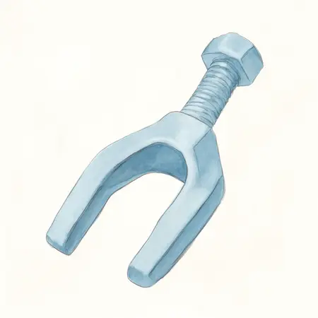 Water color illustrative image of a generic 21/32 In. Air Tie Rod Separator
