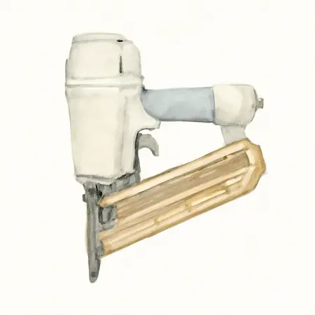 Water color illustrative image of a generic 21° Framing Nailer