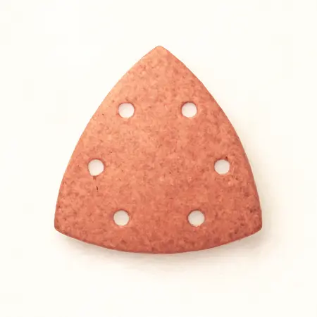 Water color illustrative image of a generic 220 Grit Hook and Loop Corner/Detail Sanding Sheets with Ceramic Alumina Grain, 5 Pack