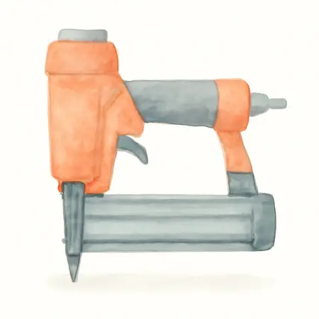 Water color illustrative image of a generic 23 Gauge Pin Nailer