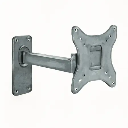 Water color illustrative image of a generic 23 in. to 65 in. Single-Stud Full-Motion TV Mount