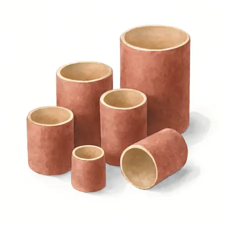 Water color illustrative image of a generic 240 Grit Sanding Sleeves 6 Pc.