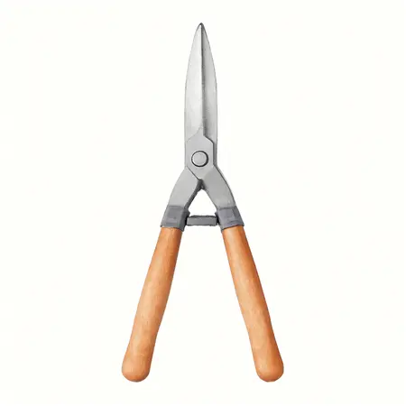Water color illustrative image of a generic 24-1/2 in.  Forged Steel Hedge Shears