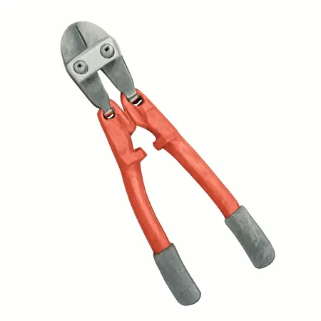 Water color illustrative image of a generic 24 In. Bolt/Cable/Wire Cutters