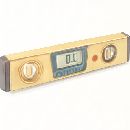 Water color illustrative image of a generic 24 in. Digital Laser Level with Angle Finder