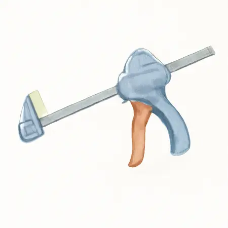 Water color illustrative image of a generic 24 in. High Power Trigger Clamp/Spreader