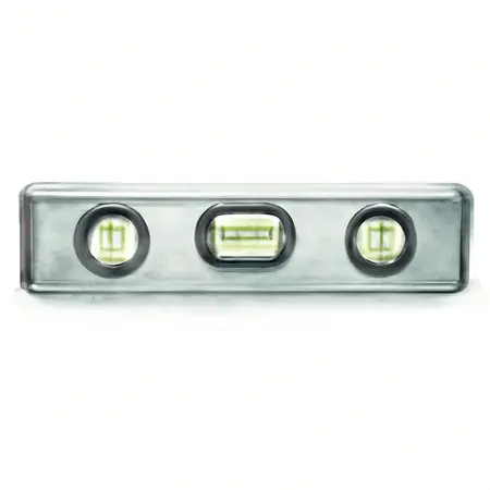 Water color illustrative image of a generic 24 in. Solid Aluminum Level