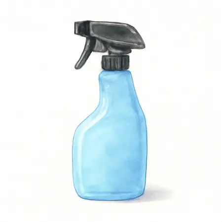 Water color illustrative image of a generic 26 oz. Hybrid Ceramic Detailer