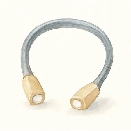 Water color illustrative image of a generic 290 Lumen Rechargeable LED Neck Light