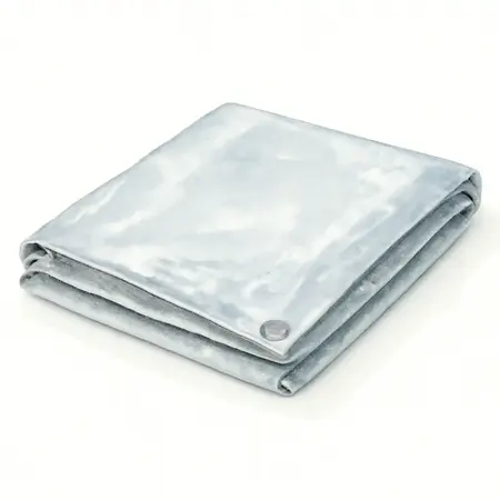 Water color illustrative image of a generic HFT 29 ft. 4 in. x 49 ft. Silver/Heavy Duty Reflective All-Purpose/Weather-Resistant Tarp