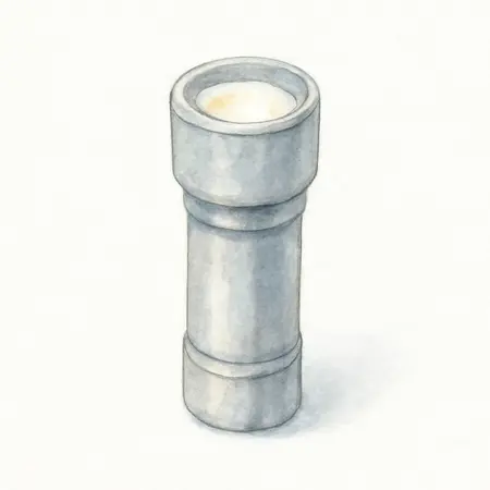 Water color illustrative image of a generic 2 Piece 3-1/2 in. LED Mini Flashlight