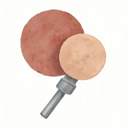 Water color illustrative image of a generic 2 in., 3 in. Fiber Disc Sanding Kit