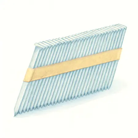Water color illustrative image of a generic 2 in. 15 GA Galvanized Finish Nails, 1,000 Pc.