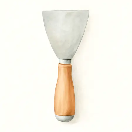 Water color illustrative image of a generic 2 in. Putty Knife