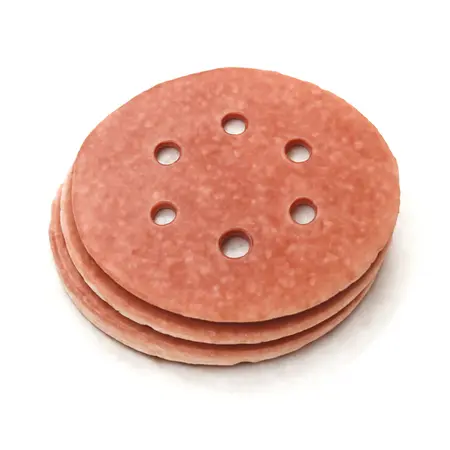 Water color illustrative image of a generic 2 in. 60 Grit Twist-Lock Sanding Discs Type TR/III with Ceramic Alumina Grain, 3 Pack