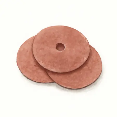 Water color illustrative image of a generic 2 in. 80 Grit Twist-Lock Sanding Discs Type TR/III with Ceramic Alumina Grain, 3 Pack