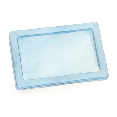 Water color illustrative image of a generic 3-5/8 in. x 4-3/8 in. Welding Lens Covers, 5 Pc.