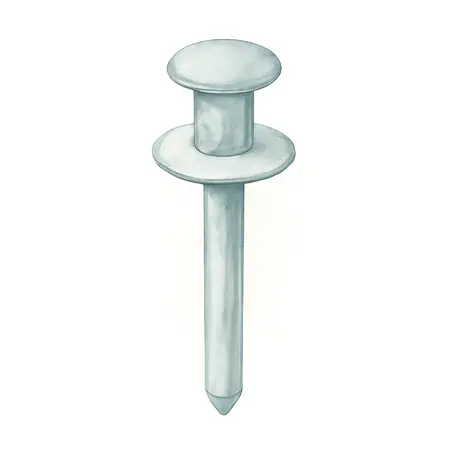 Water color illustrative image of a generic 3/16 in. Aluminum Blind Rivet Set, 100 Pc.