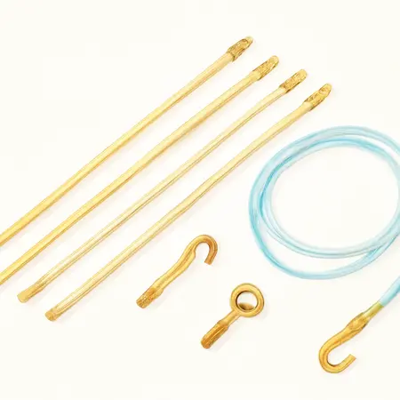 Water color illustrative image of a generic 3/16 in. x 11 ft. Fiberglass Wire Running Kit