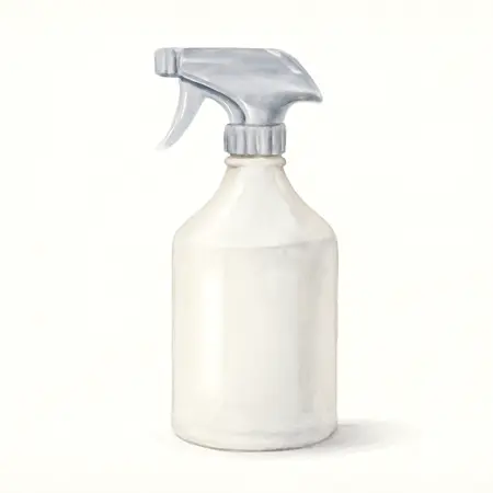 Water color illustrative image of a generic 32 oz. Professional Spray Bottle, 2 Pack