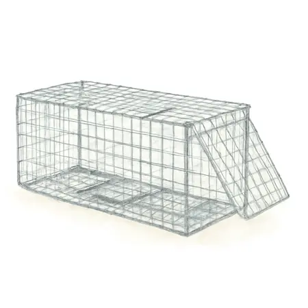Water color illustrative image of a generic 32 in. x 15 in. x 10 in. Medium Animal Trap