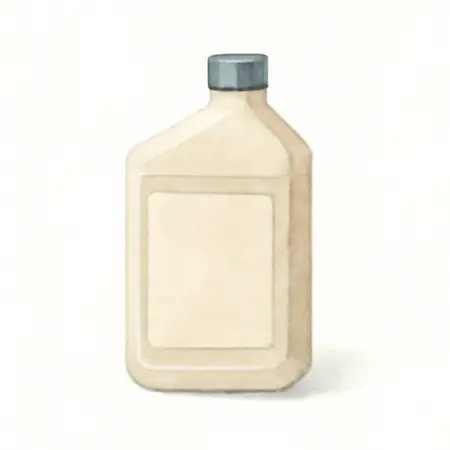 Water color illustrative image of a generic 32 oz. Compressor Oil