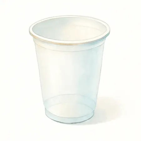Water color illustrative image of a generic 32 oz. Replacement Cup Liner, 3 Pk.