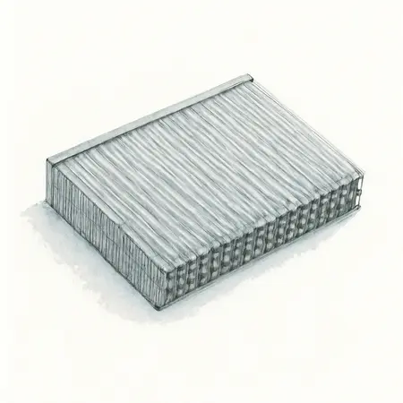 Water color illustrative image of a generic 3/4 in. 23 GA Galvanized Pin Nails, 2,000 Pc.
