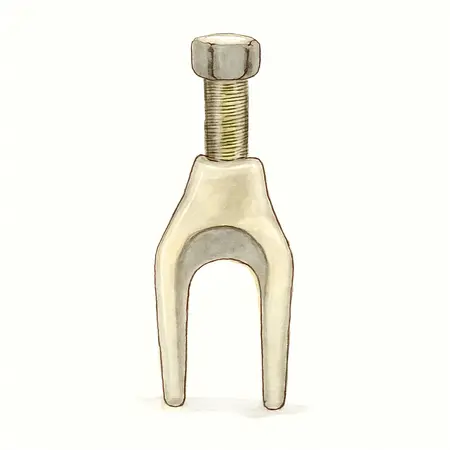 Water color illustrative image of a generic PITTSBURGH 3/4 in. Ball Joint Separator