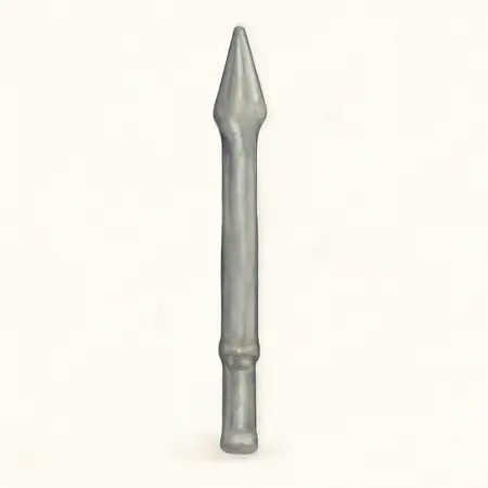 Water color illustrative image of a generic 3/4 in. x 10 in.  SDS-PLUS Type Bull Point Chisel