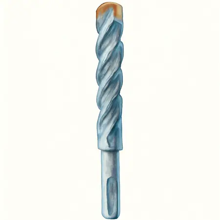 Water color illustrative image of a generic 3/4 in. x 16 in. x 21 in. SDS-MAX Type Rotary Hammer Bit