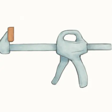 Water color illustrative image of a generic 36 in. High Power Trigger Clamp/Spreader