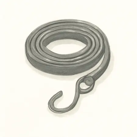 Water color illustrative image of a generic 36 in. Adjustable EPDM Straps, 5 Pc.