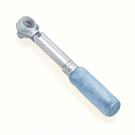 Water color illustrative image of a generic 3/8 in.  40 - 200 in. lb.  Professional Compact Torque Wrench