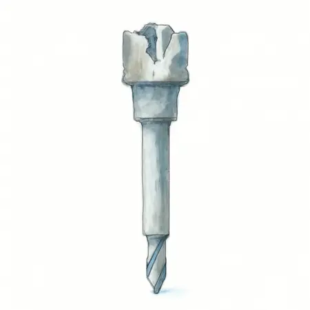 Water color illustrative image of a generic 3/8 in. Double Sided Rotary Spot Weld Cutter