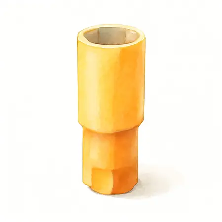 Water color illustrative image of a generic 3/8 in. Drive 10mm Deep Socket