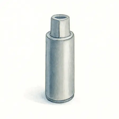 Water color illustrative image of a generic 3/8 in. Drive 5/8 in. Sparkplug Socket
