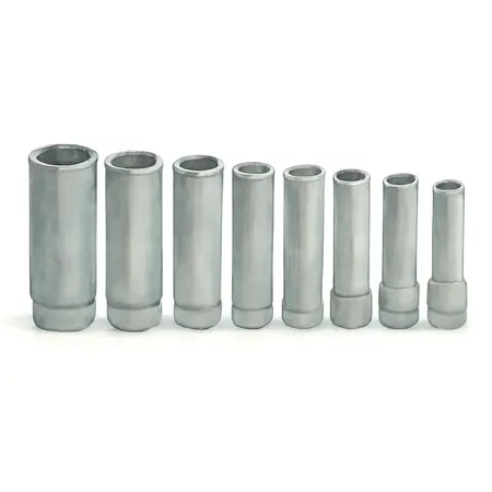 Water color illustrative image of a generic 3/8 in. Drive Metric Impact Deep Socket Set, 8 Piece